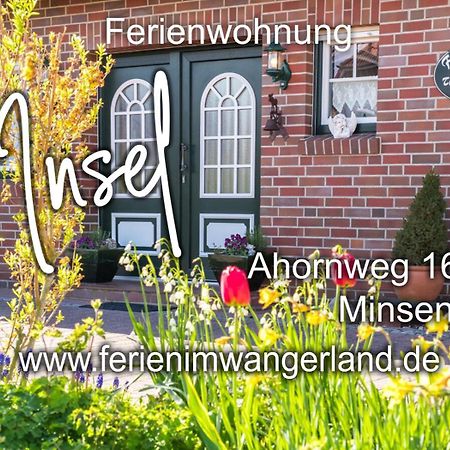 Ferien Im Wangerland Ferienwohnung Insel Minsen Schillig Hund Pool Sauna エクステリア 写真