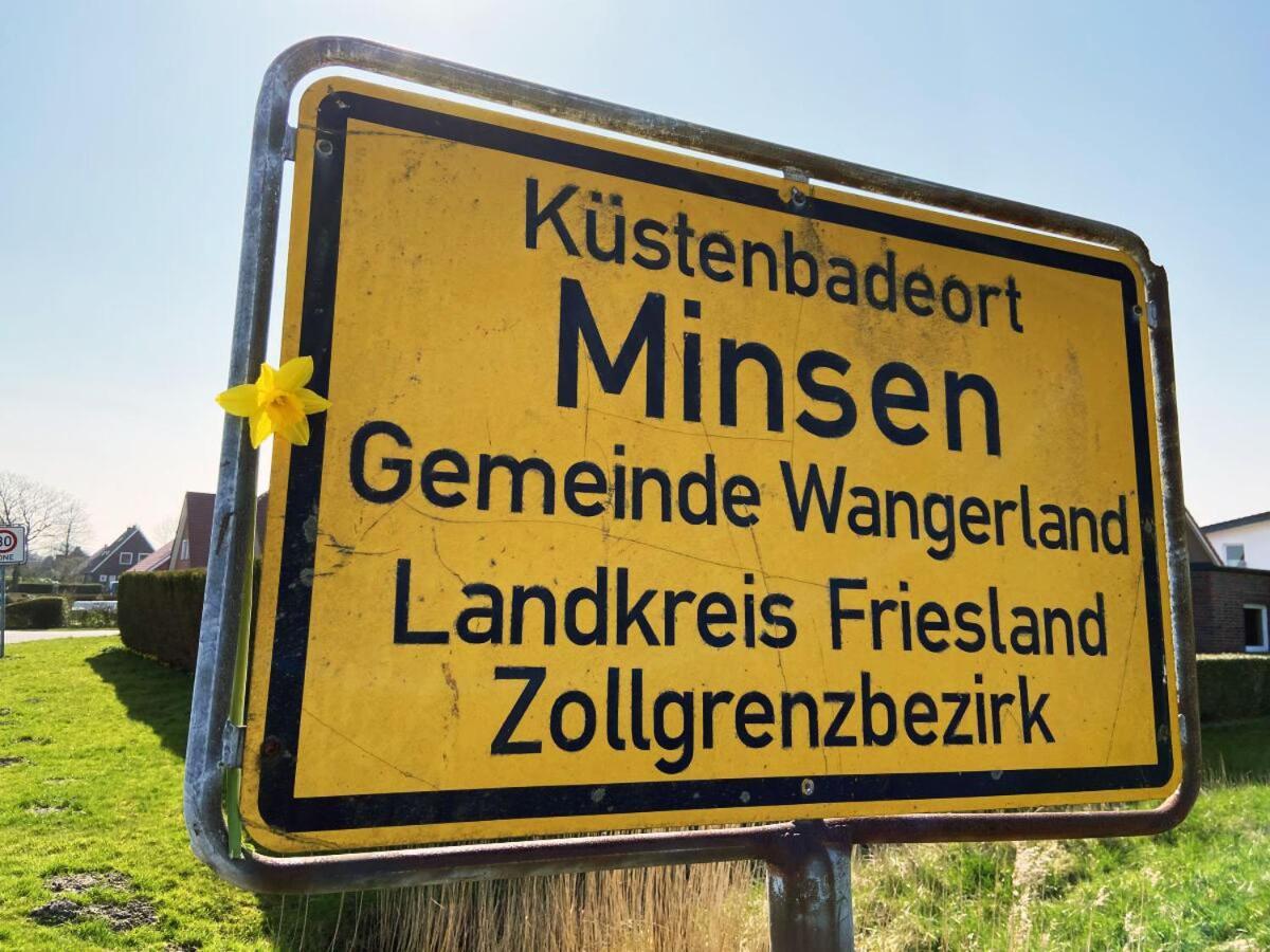 Ferien Im Wangerland Ferienwohnung Insel Minsen Schillig Hund Pool Sauna エクステリア 写真