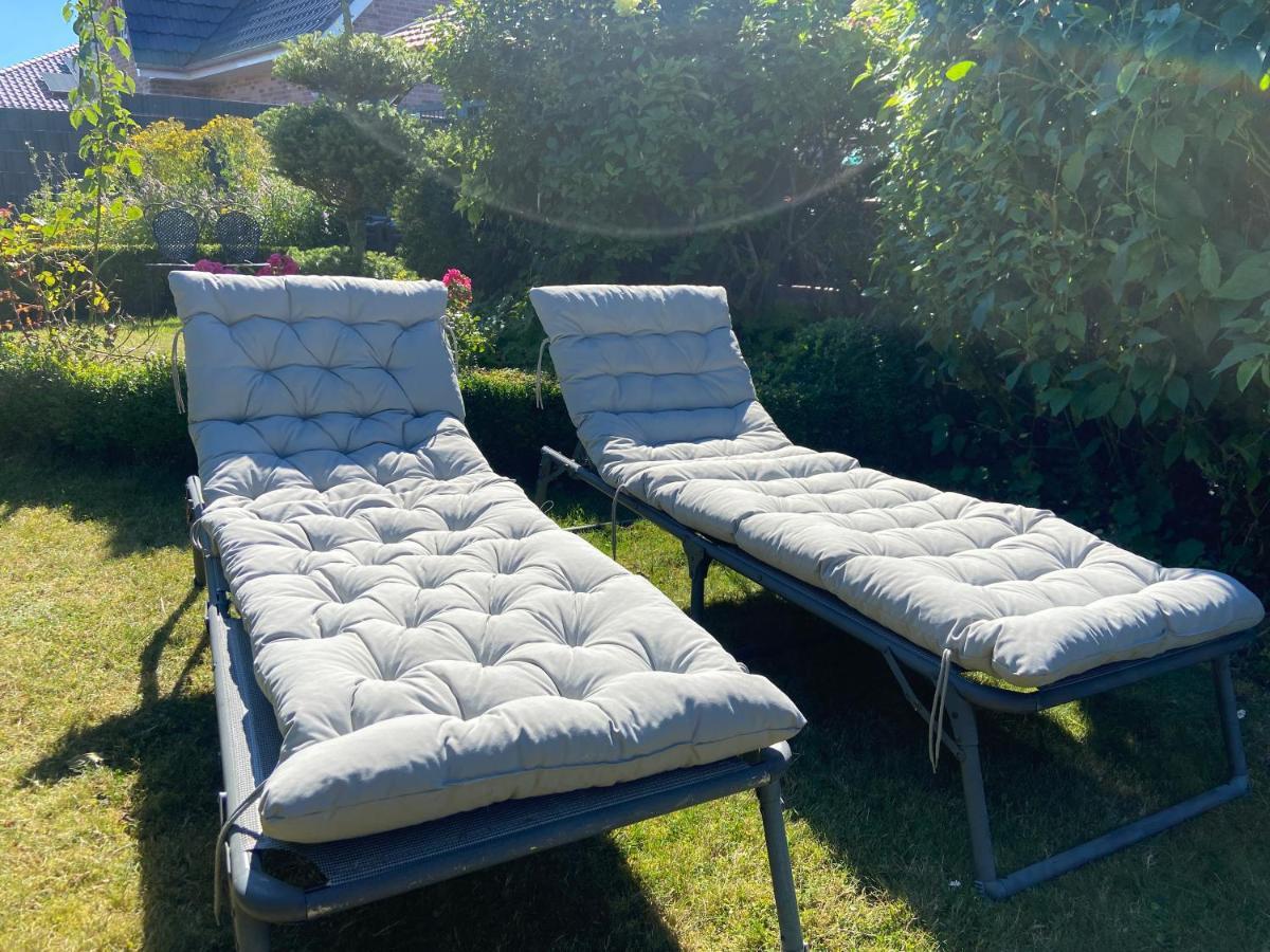 Ferien Im Wangerland Ferienwohnung Insel Minsen Schillig Hund Pool Sauna エクステリア 写真