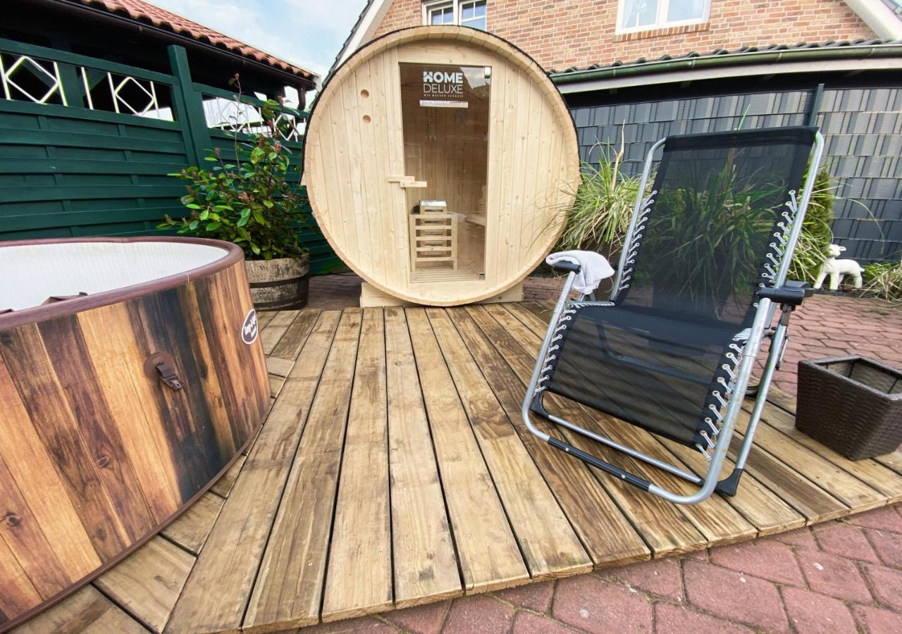 Ferien Im Wangerland Ferienwohnung Insel Minsen Schillig Hund Pool Sauna エクステリア 写真
