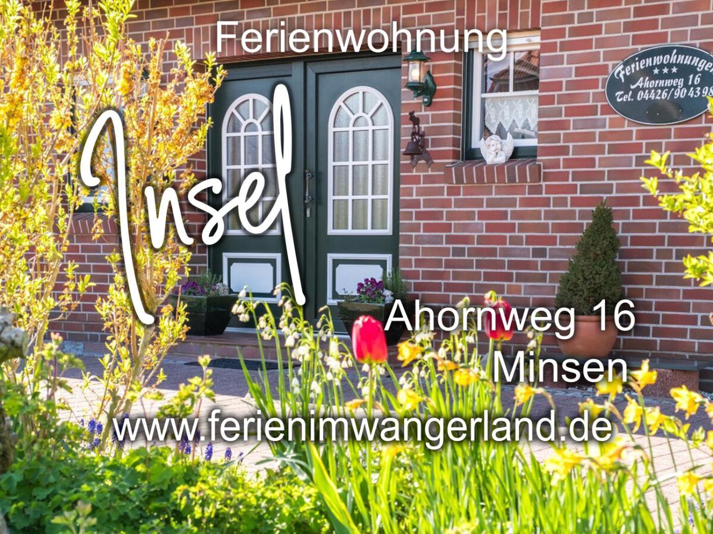 Ferien Im Wangerland Ferienwohnung Insel Minsen Schillig Hund Pool Sauna エクステリア 写真